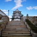 再建された尼崎城に初訪城
