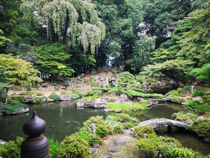 恵林寺の庭園
